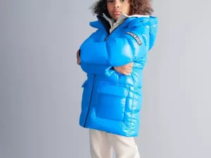 Sky Blue Jacket Women