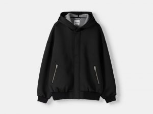 Technical jacket with hood