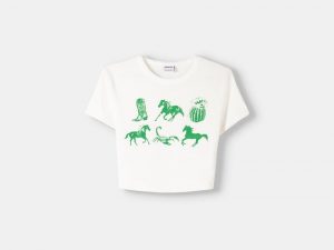 Short sleeve T-shirt with print